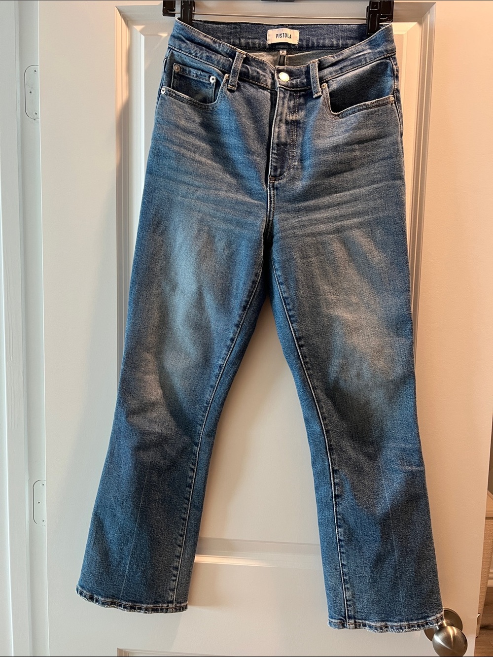 Pistola Mid-Rise Flare Jeans